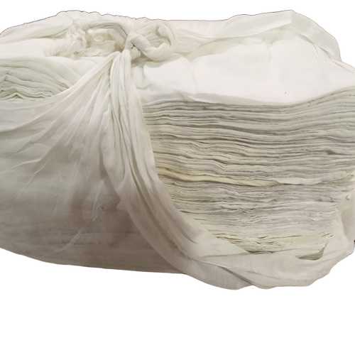 White Dhoti Fabric