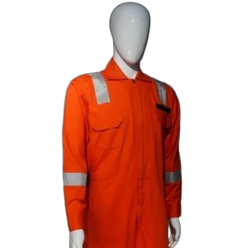 Safety Boiler Suits Dangree - Durable Material | Orange Color, Unisex Design, Suitable For Rainy, Spring, Summer & Winter Seasons