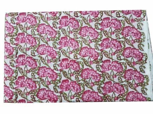Cotton Handblock Printed Fabric
