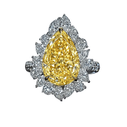 Premium Yellow Diamond Ring