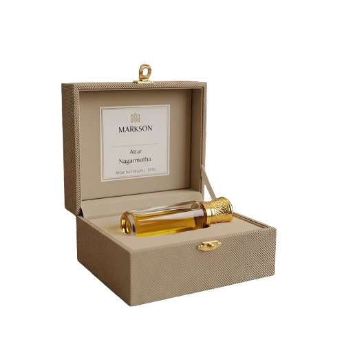 10Ml Rigid Attar Boxes - Color: Cream