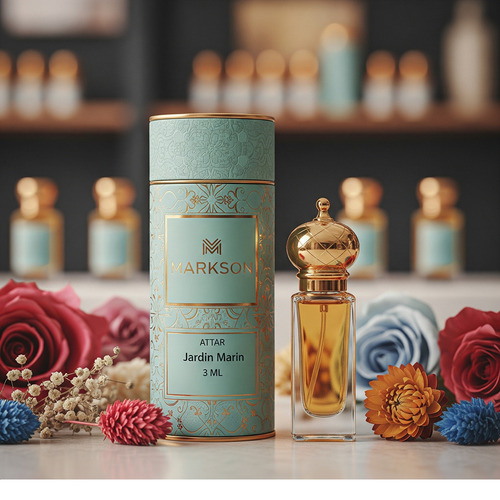 3 Ml Canister Attar Paper Boxes - Color: Blue