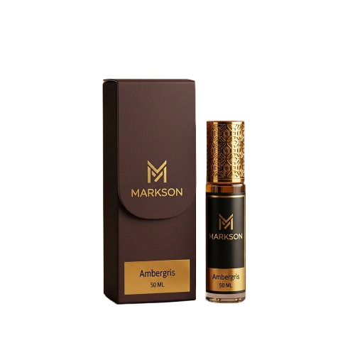 50 Ml Magnetic Attar Boxes - Color: Brown Chocolate