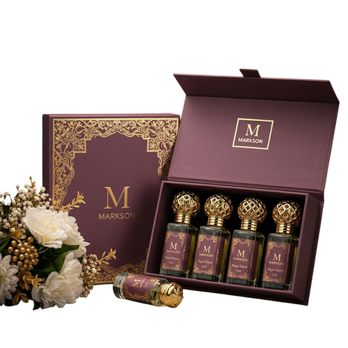 6Ml 4 Attar Kit Boxes - Material: Paperboard