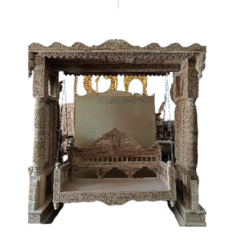 Durable Wooden Carved Swings - Artwork: Handmade