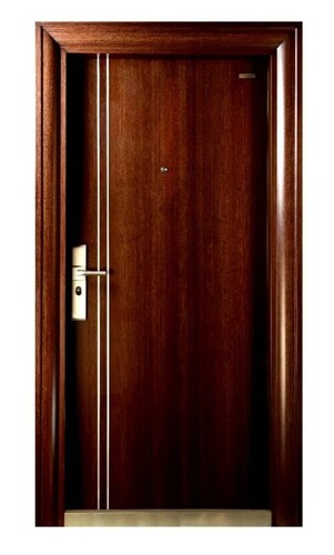 Polished Hinged Brown Pvc Door