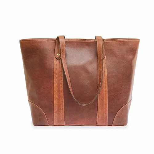Real Soft Leather Ladies Tote Bag
