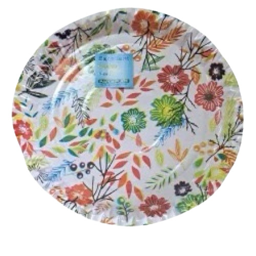 8inch Multi Colour Paper Plate