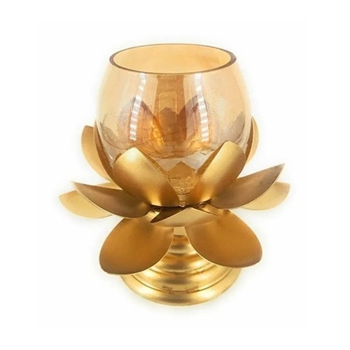 Brass Candle Holder - Features: Handmade