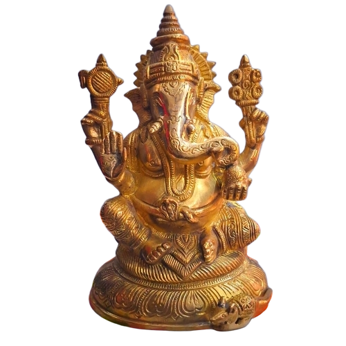 Ganesh Ji Brass Statue