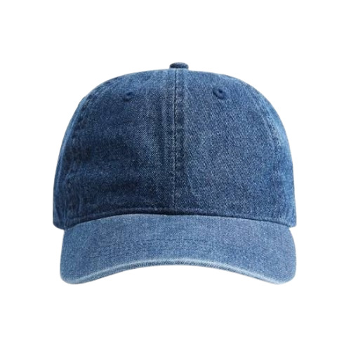 Plain Denim Cap
