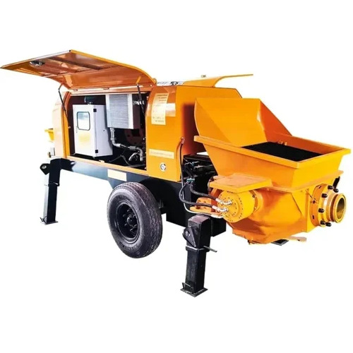 Refurbished Concrete Pump - Color: Yellow