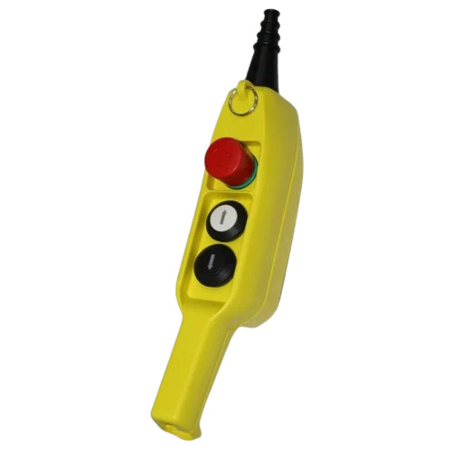 Yellow Eot Crane Remote Control - Material: Metal & Plastic