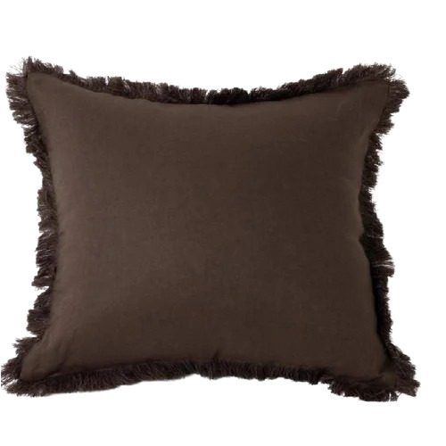 Brown Fiber Pillow