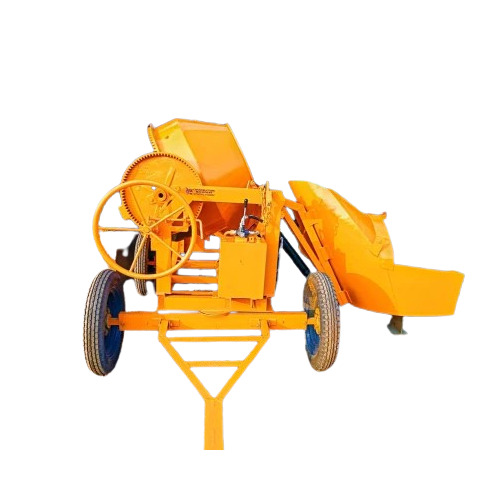 Concrete Mixer With Hopper