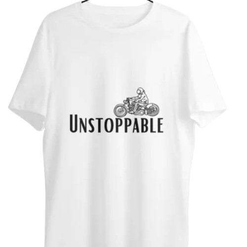 यूनिसेक्स प्रिंटेड कॉटन टी शर्ट