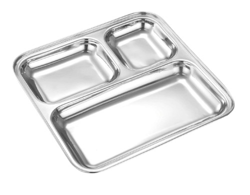 Stainless Steel Dinner Plate