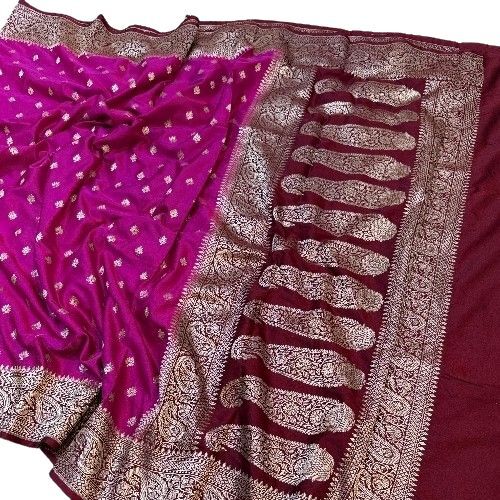 Banarasi Pure Cottan Silk Saree