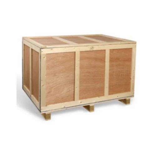 Brown Wooden Packaging Box