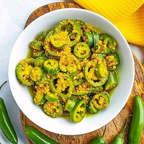 Green Chilli Pickle 
