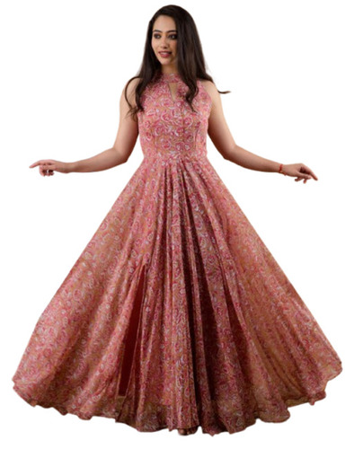 Ladies Party Wear Gown