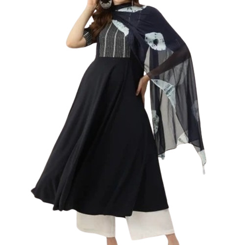 Ladies Kurtis With Dupatta Set