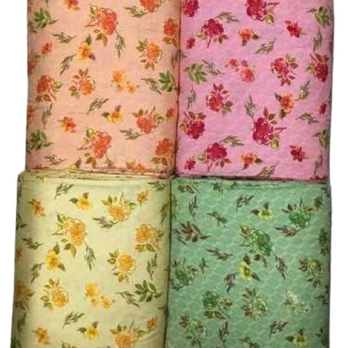 Rayon Printed Fabric 