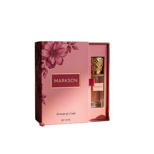 10Ml Slider Perfume Boxes - Finishing: Matte Lamination