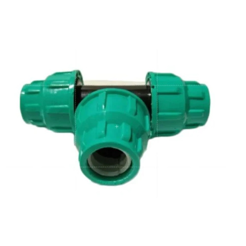80Mm Pp Compression Tee - Capacity: 100 Kg