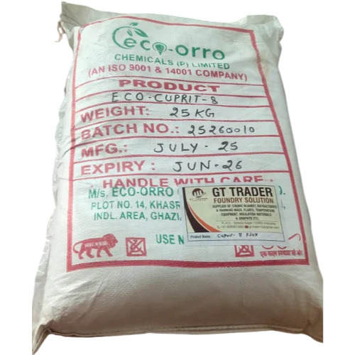 Copper Melting Flux Cuprit 8 - Application: Industrial