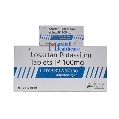 Losartan Potassium Tablets 100Mg - Purity: 99%