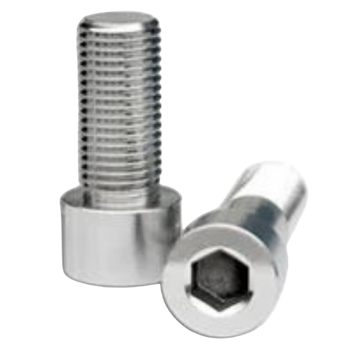 Silver Slotted Hex Head Bolts