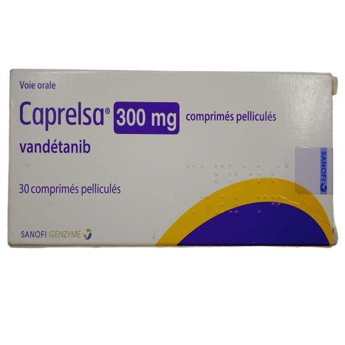 Caprelsa 300Mg Tablets - Recommended For: Used For The Treatment Of Advanced Or Metastatic Medullary Thyroid Carcinoma (Mtc) In Adults