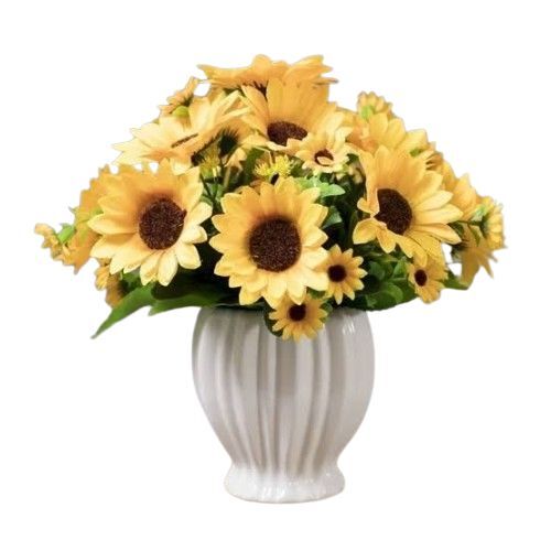 Artificial Yellow Premium Sunflower