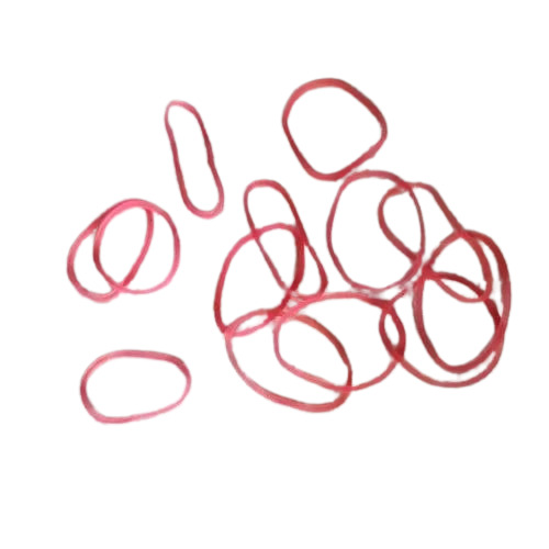 Pink Nylon Rubber Band