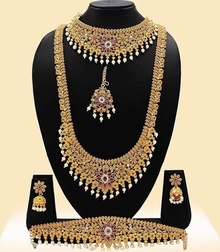 Gold Plated Necklace Set