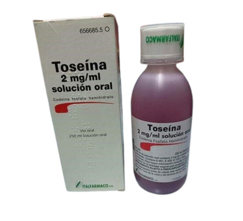 Tos Eina Cod Eine Cough Syrup - Drug Type: Drug Solutions