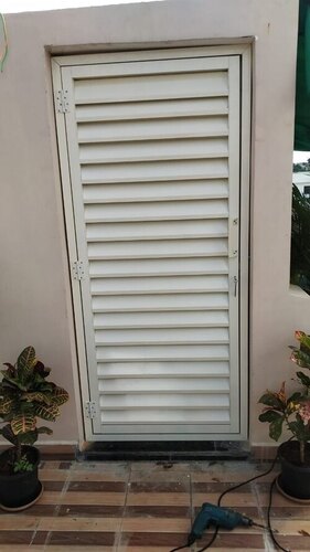 Aluminium Louvered Door