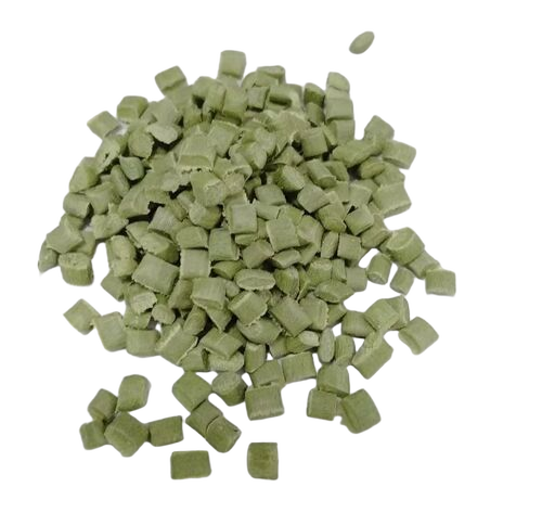 Plastic Granules - Color: Green