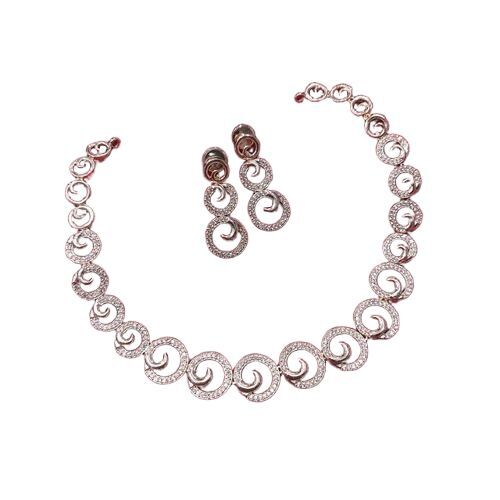 Imitation American Diamond Set - Color: All