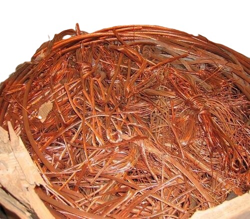 Brown Copper Wire Scrap