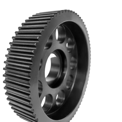 Timing Belt Pulley - Metal Standard Size | Polished Finish Shiny Look Heavy Duty Good Quality Ideal for Industrial Applications