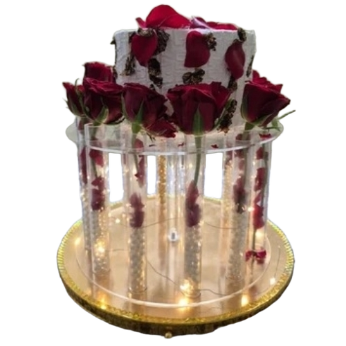 Flower Cake Stand