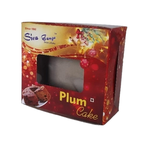 Printed Window Cake Box