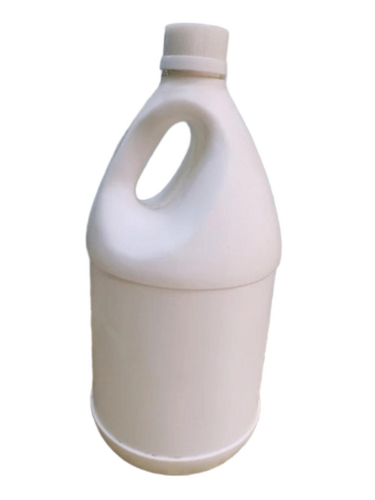 White Hdpe Bottle - Material: Glass