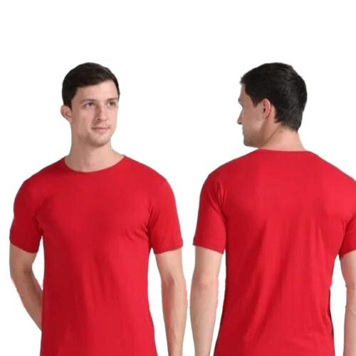 180 GSM Red Biowash T Shirt