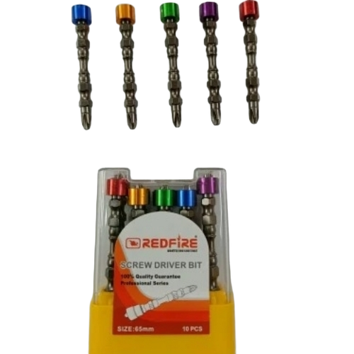 65mm Redfire Screwdriver Bit Metal Ring