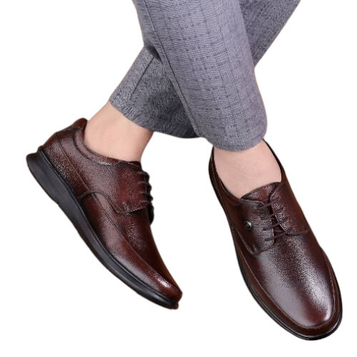 Brown Leather Shoes for Men