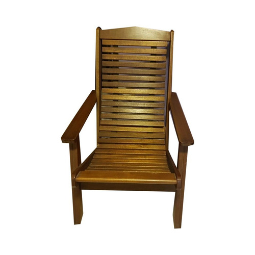 Brown Wooden Relaxing Chair