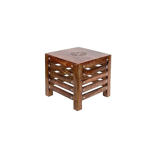 Square Wooden Stool - Application: Home